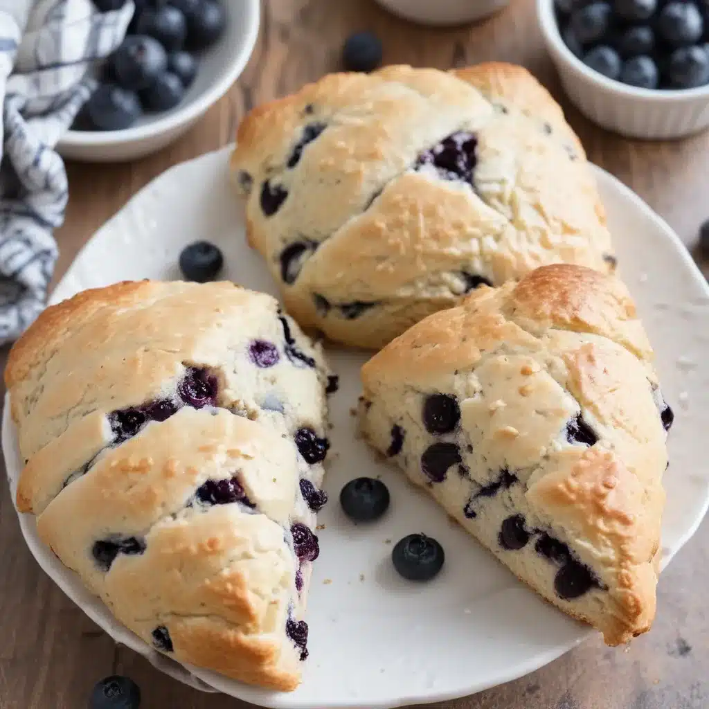 Bakery Style Blueberry Scones