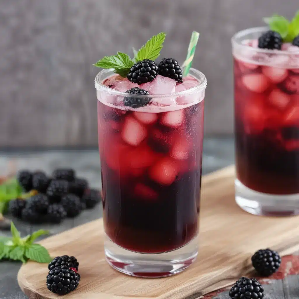 Blackberry Bramble Mocktail