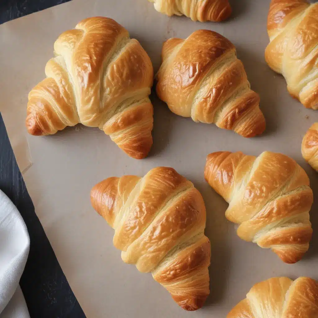 Buttery Croissants from Scratch