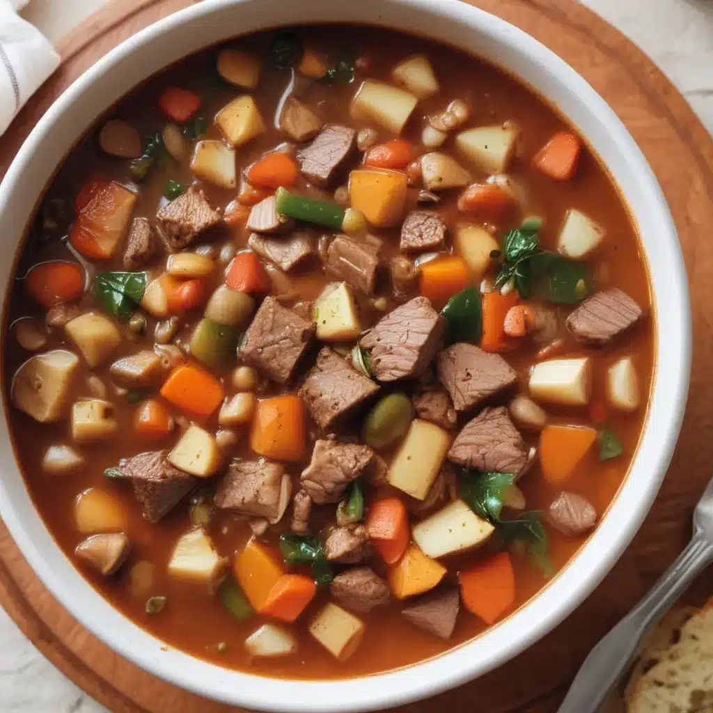 Classic Beef and Vegetable Soup