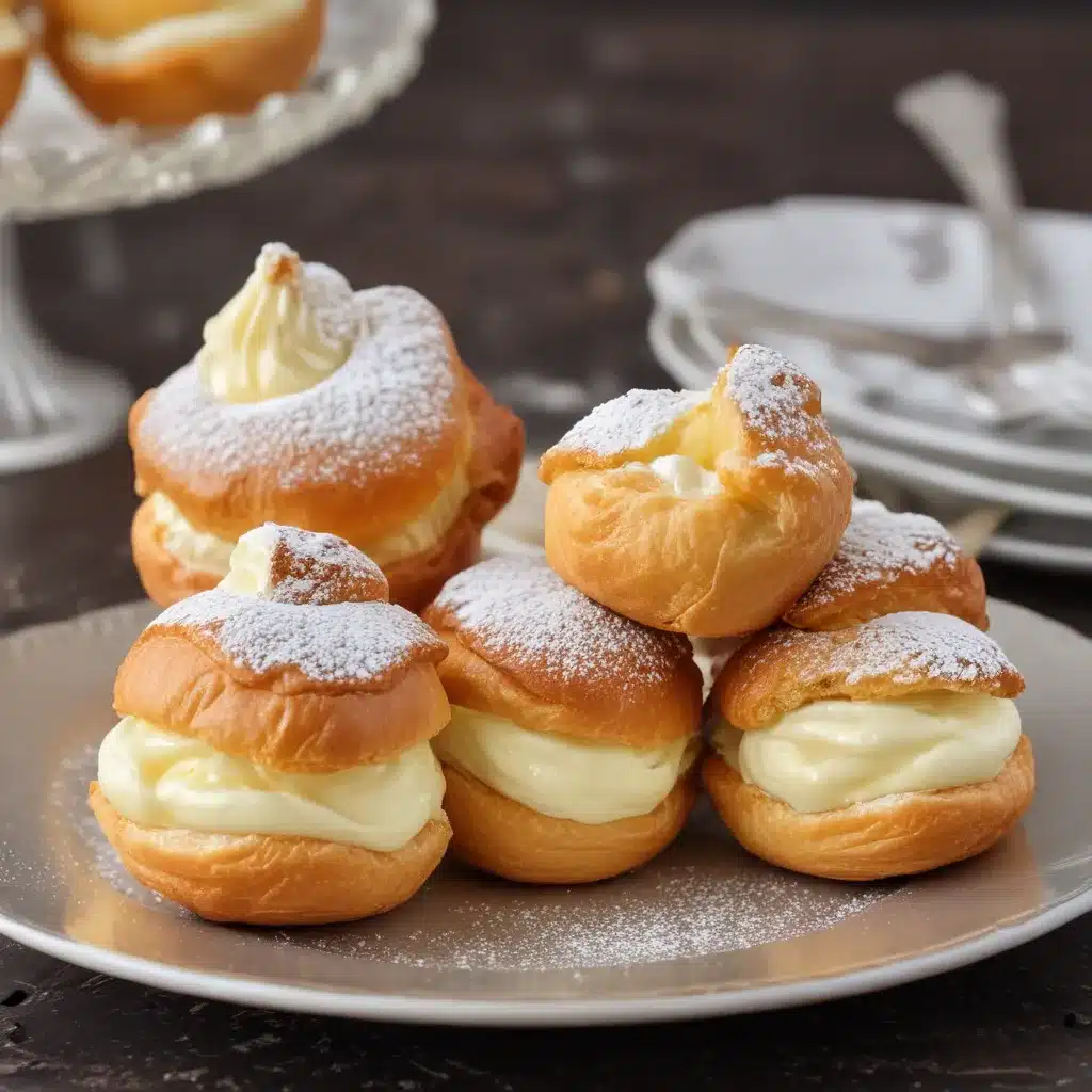 Cream Puffs Filled with Decadence