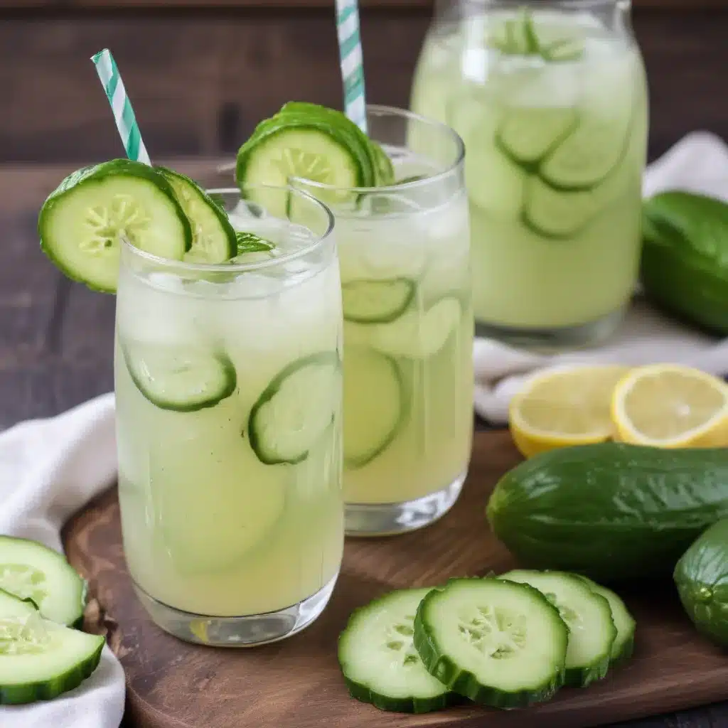 Cucumber Ginger Lemonade