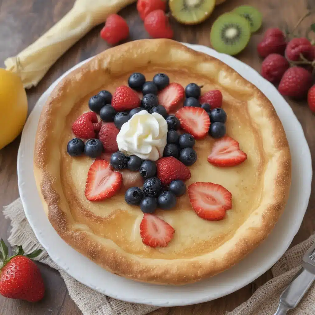 Dutch Baby Pancake with Any Fruit