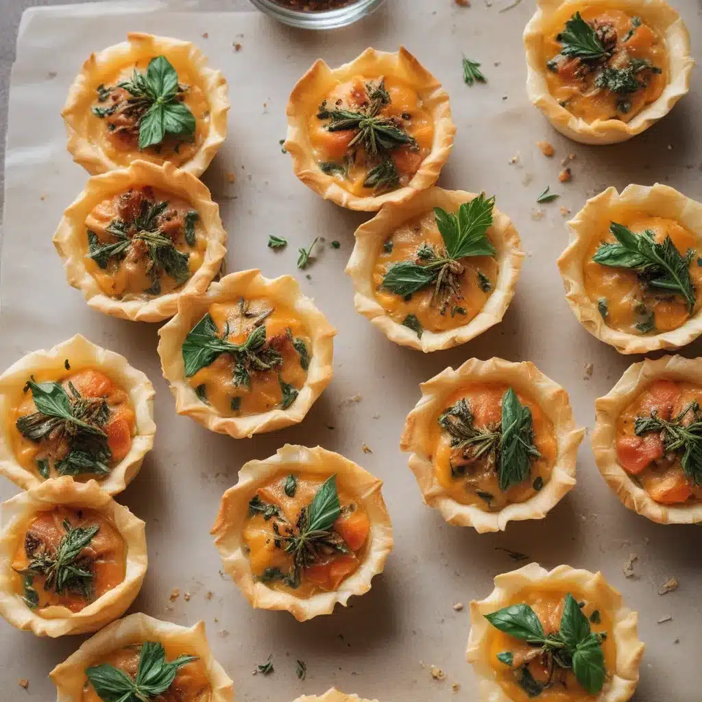 Flaky and Flavorful: Savory Phyllo Cups