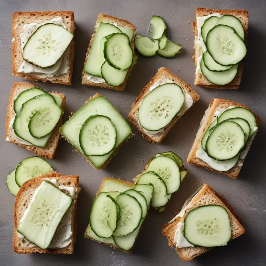 Get Creative with Cucumber Sandwiches