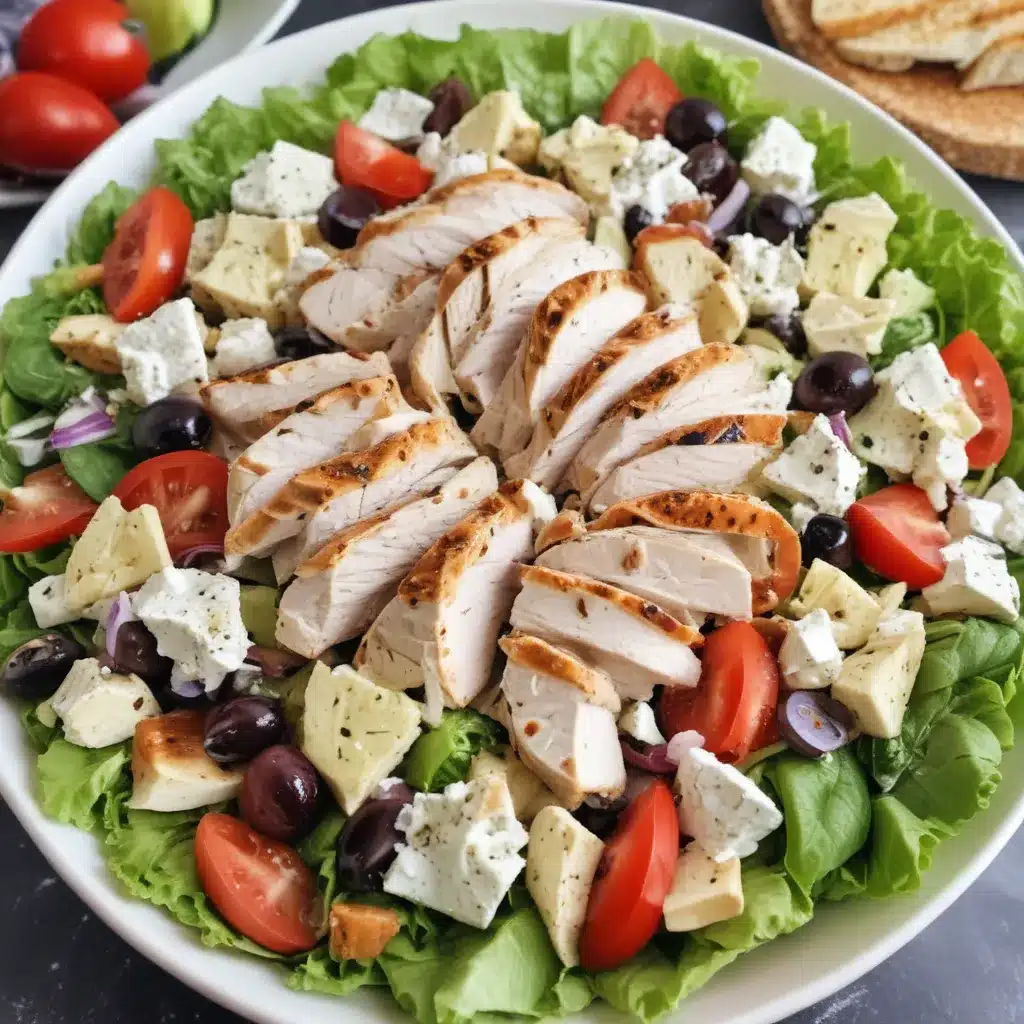 Greek Island Chicken Salad
