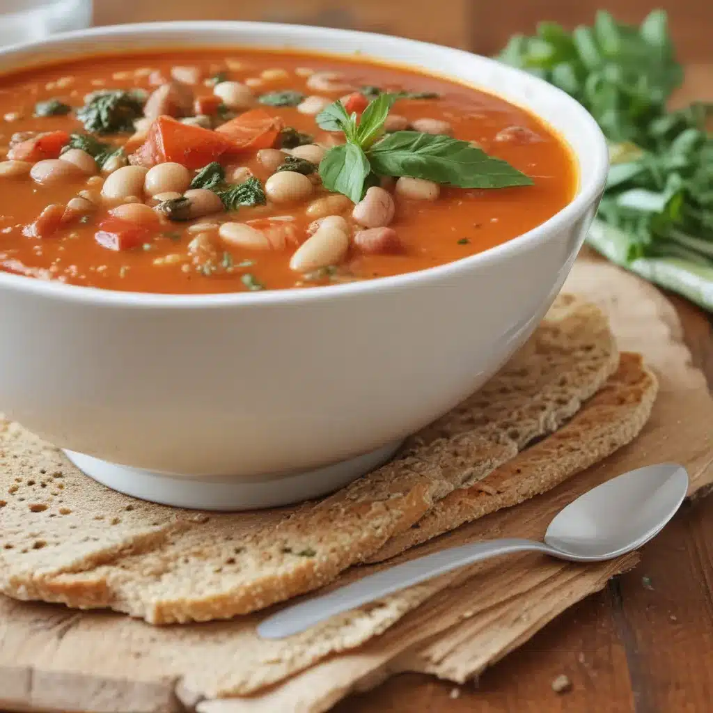 Healthy Tomato and White Bean Soup