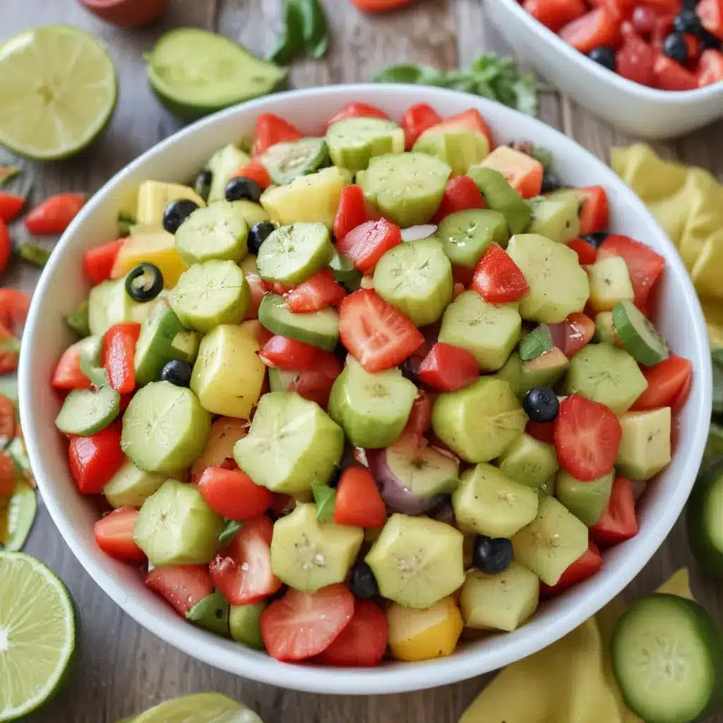 Jalapeno Lime Fruit Salad