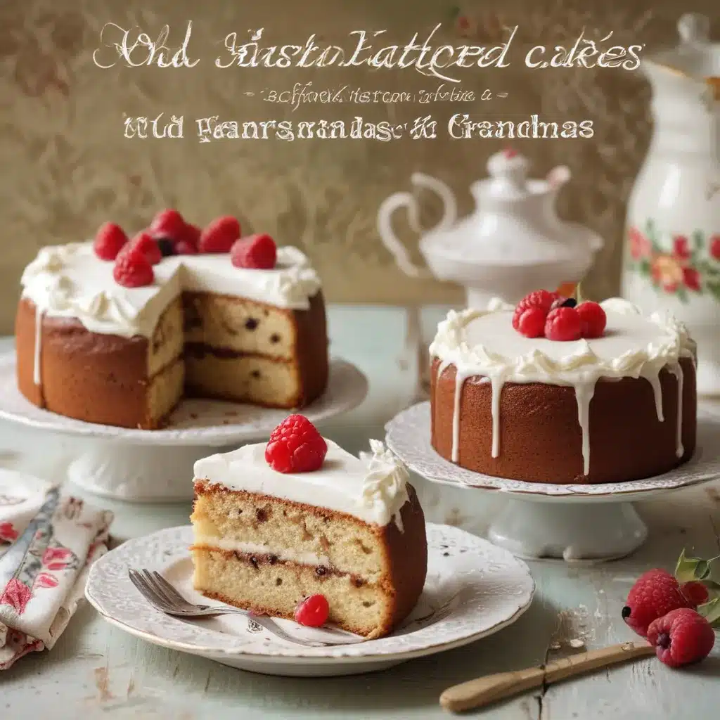 Old-Fashioned Cakes from Grandmas Kitchen