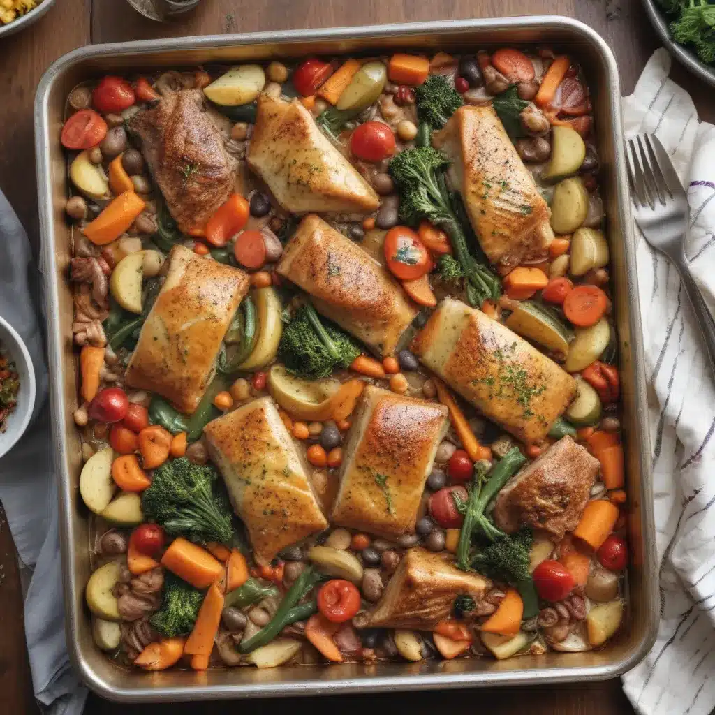 Pleasing a Crowd with Sheet Pan Suppers