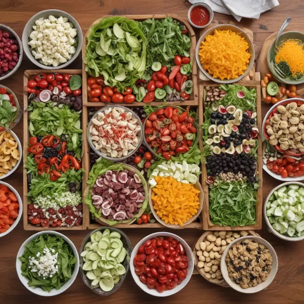 Salad Bar Inspiration: Creative Toppings and Mix-Ins