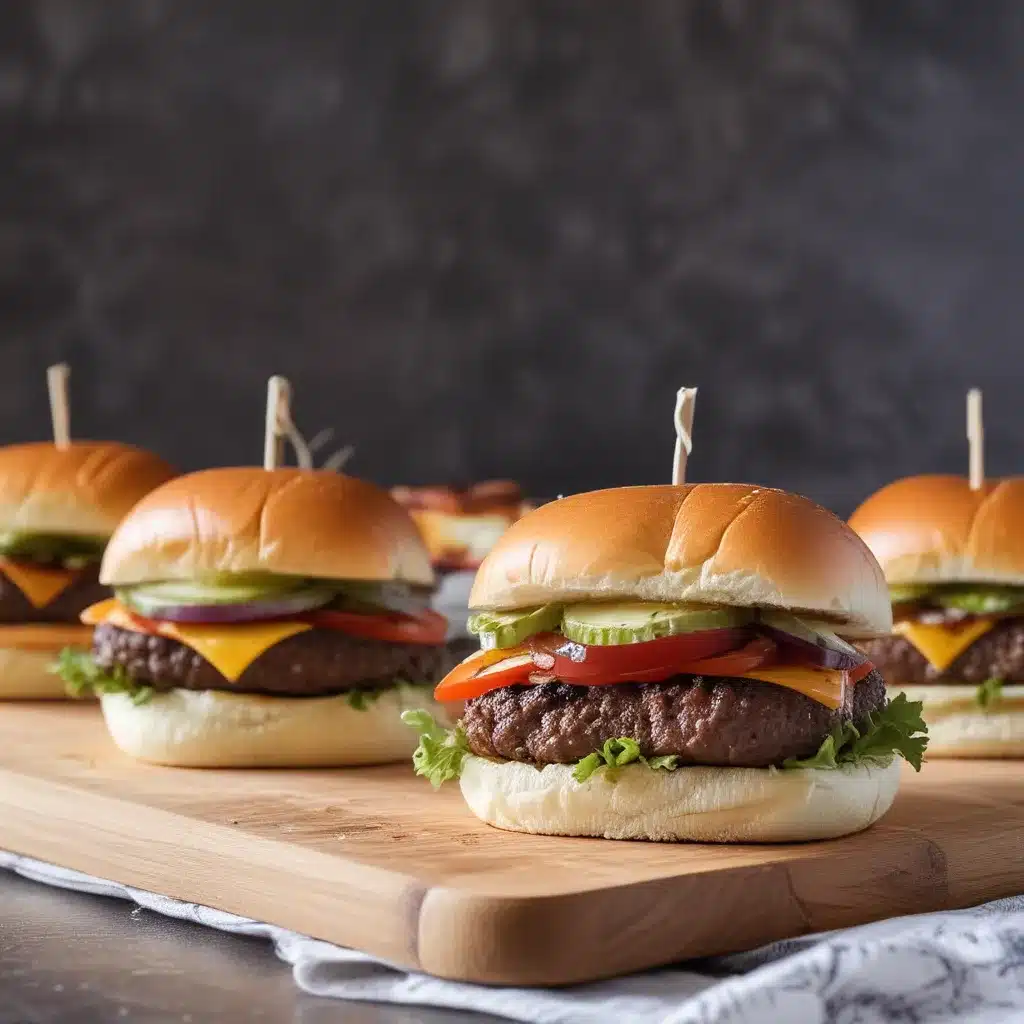 Small Batch Sliders: Perfectly Portioned Burgers