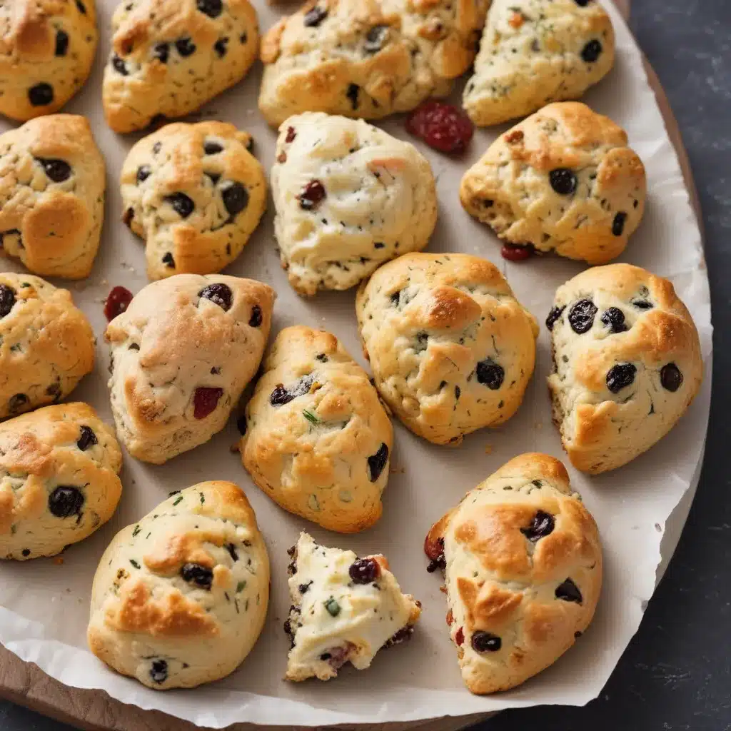 Snackable Scones: Sweet and Savory Mini Versions