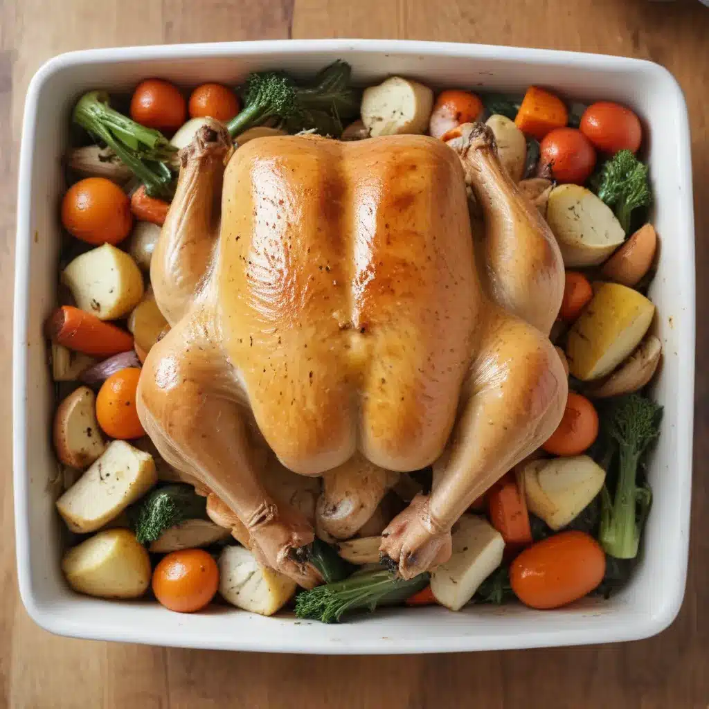 The Perfect Roast Chicken and Vegetables