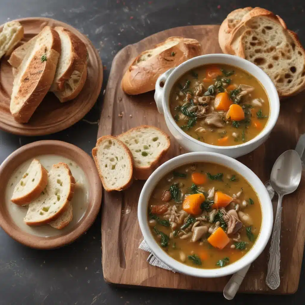 Warming Winter Soups and Breads