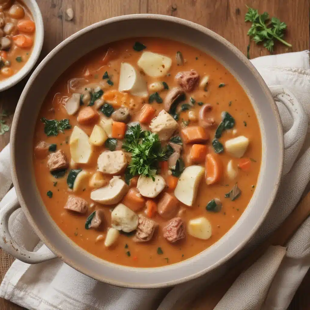 cozy up with chowders and stews