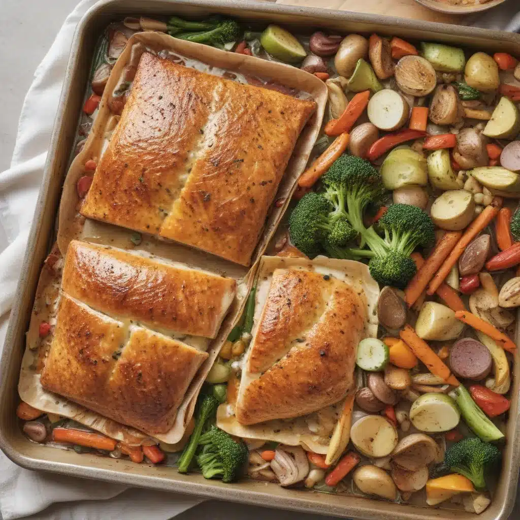 sheet pan suppers: easy oven meals with flavor