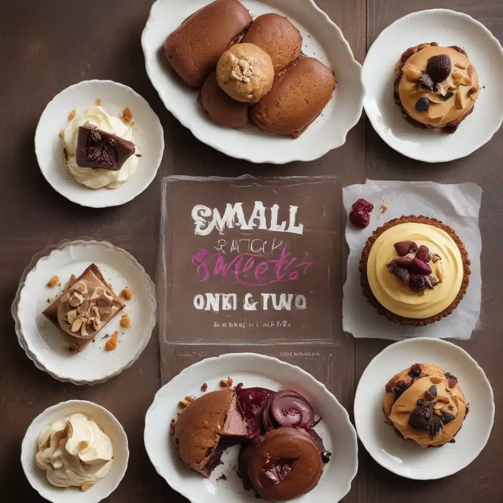 small-batch sweets: desserts for one or two
