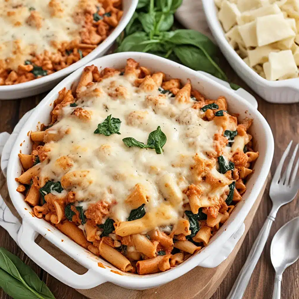 Baked Ziti with Spinach and Ricotta: A Cheesy Italian Favorite