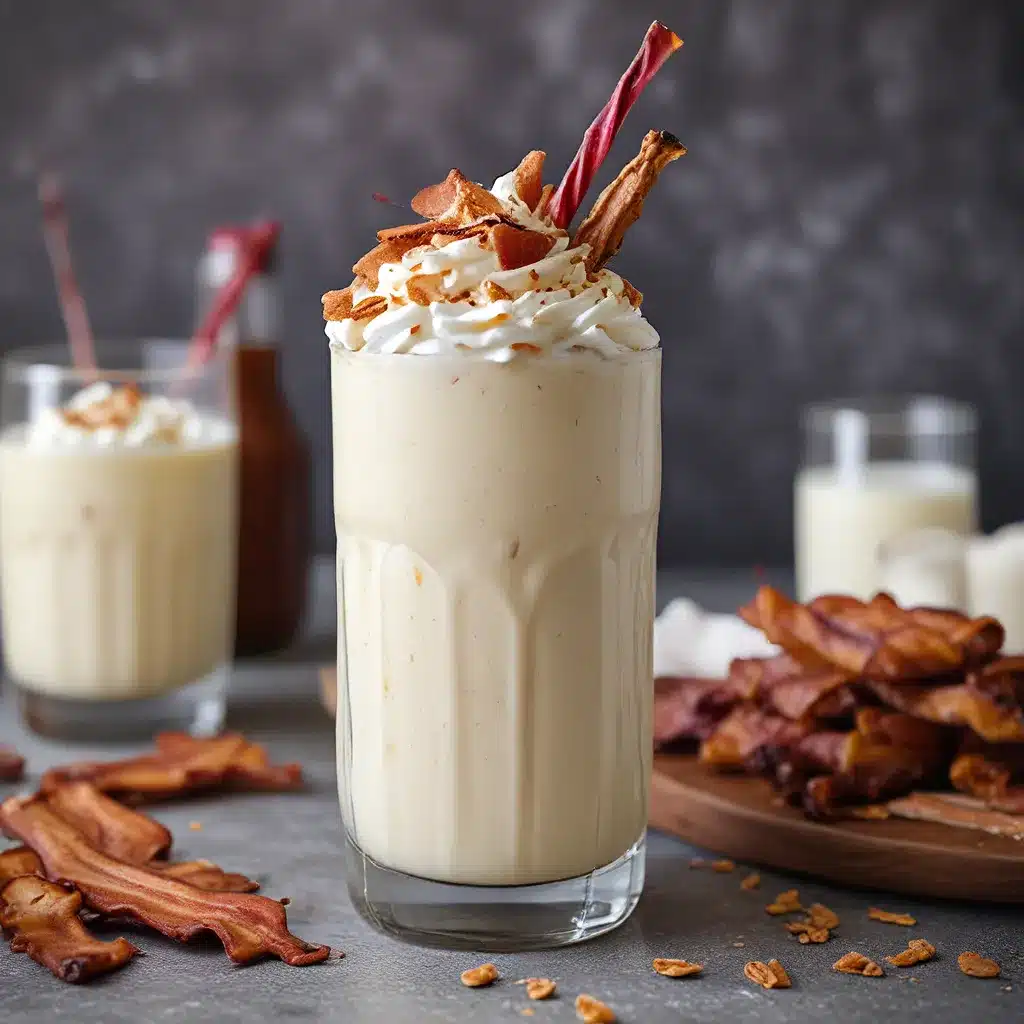 Boozy Maple Bacon Milkshake