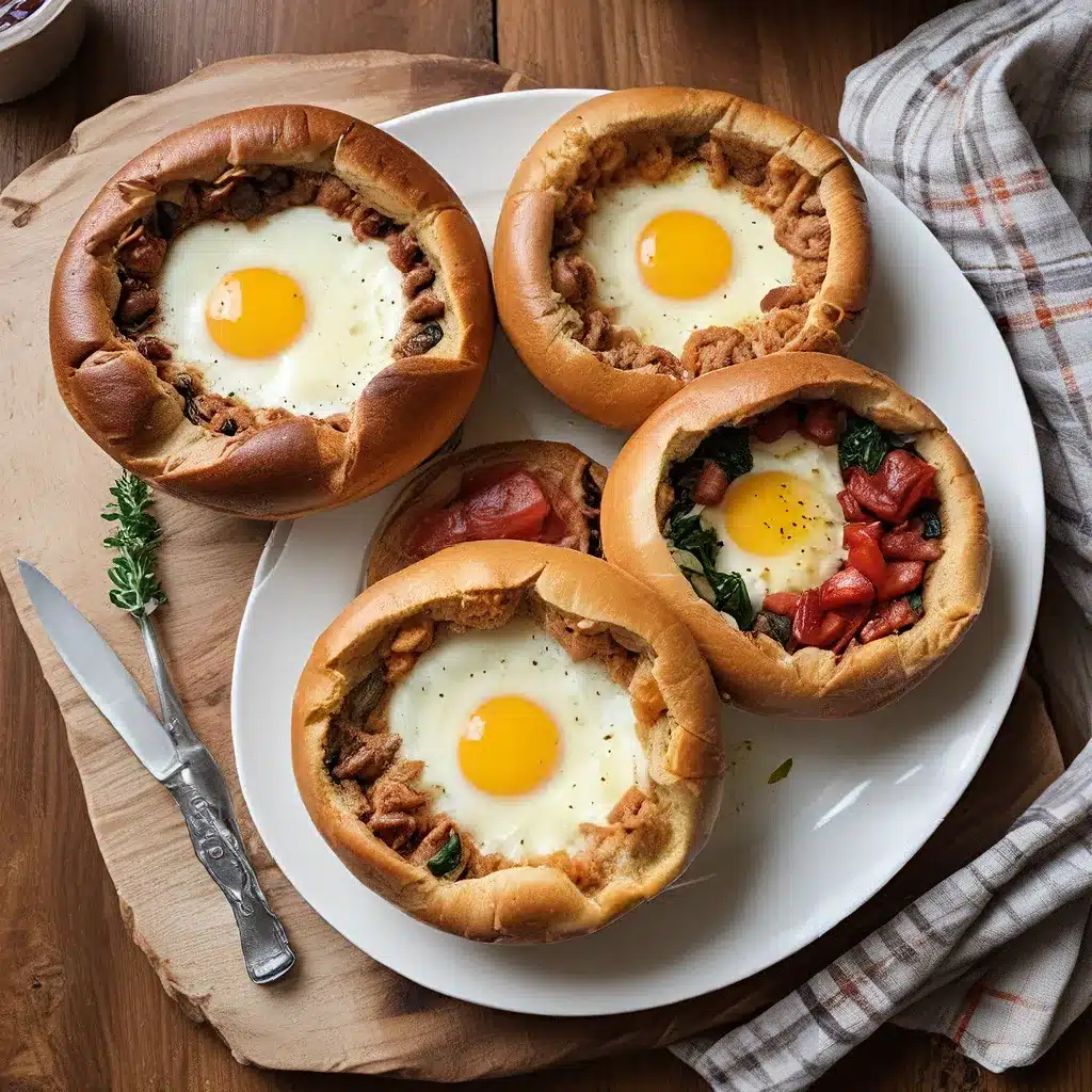 Breakfast Bread Bowls for a Cozy Meal