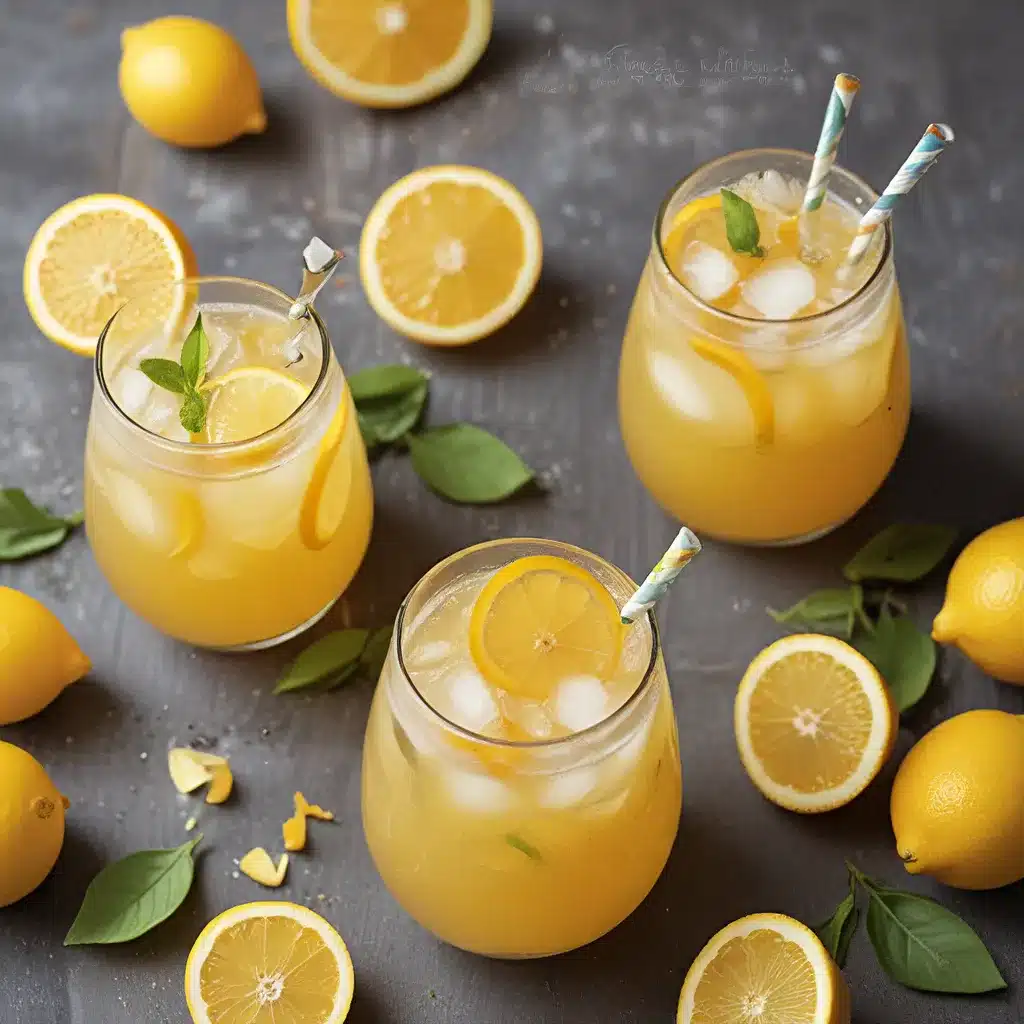 Citrus Crush: Homemade Lemonades, Teas, and Fruity Fizzes