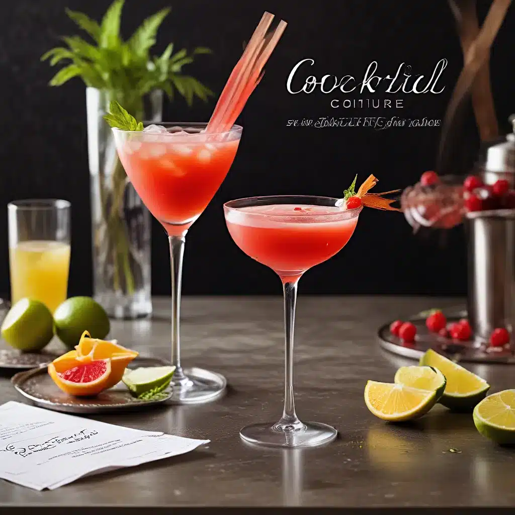 Cocktail Couture: Signature Drink Recipes for Entertaining