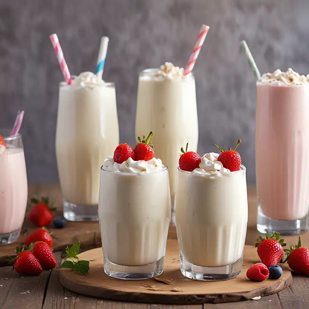 Dairy Delights: Boozy and Non-Alcoholic Milkshakes