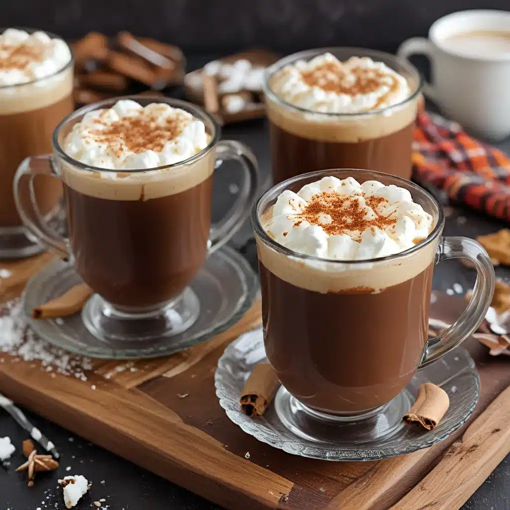 Decadent Salted Caramel Hot Chocolate