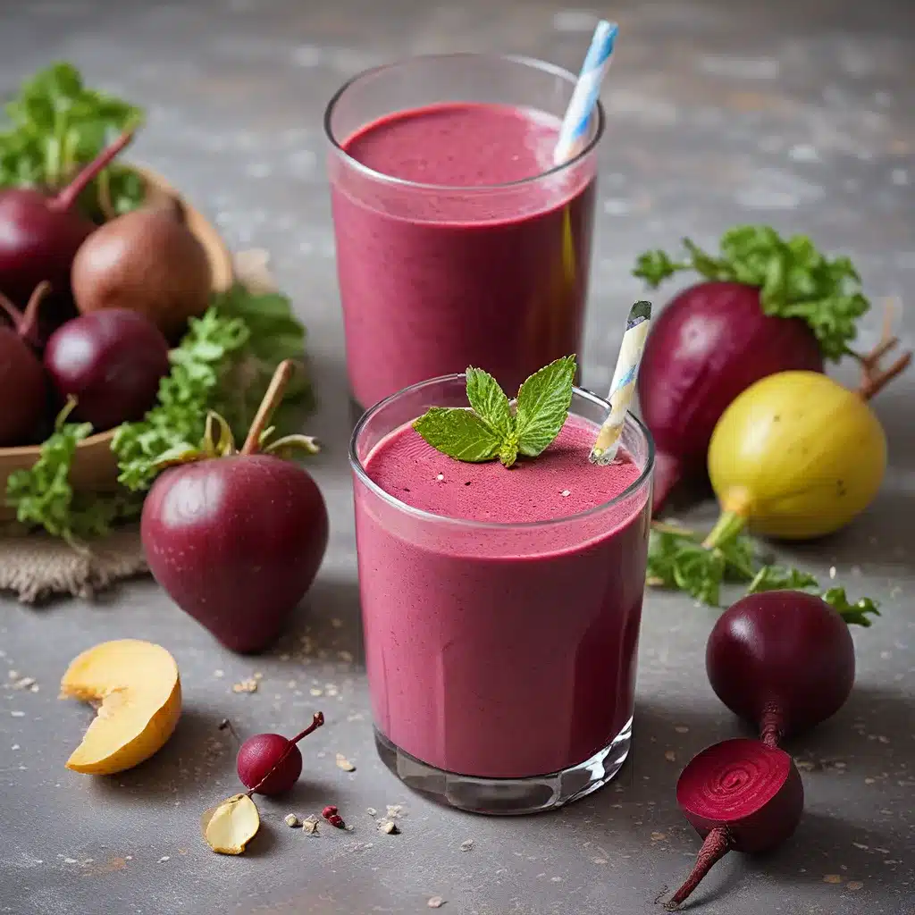 Earthy Beetroot and Gooseberry Smoothie