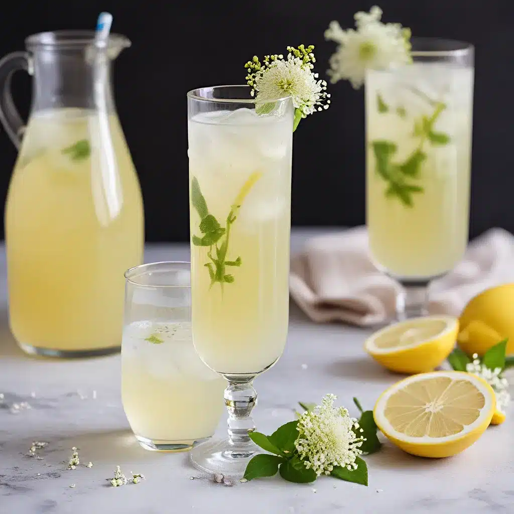 Effervescent Elderflower Lemonade