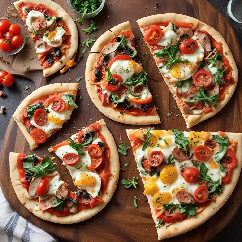 Flavorful Breakfast Flatbreads and Pizzas