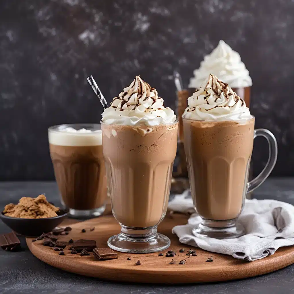 Indulgent Mocha Frappe with Whipped Cream