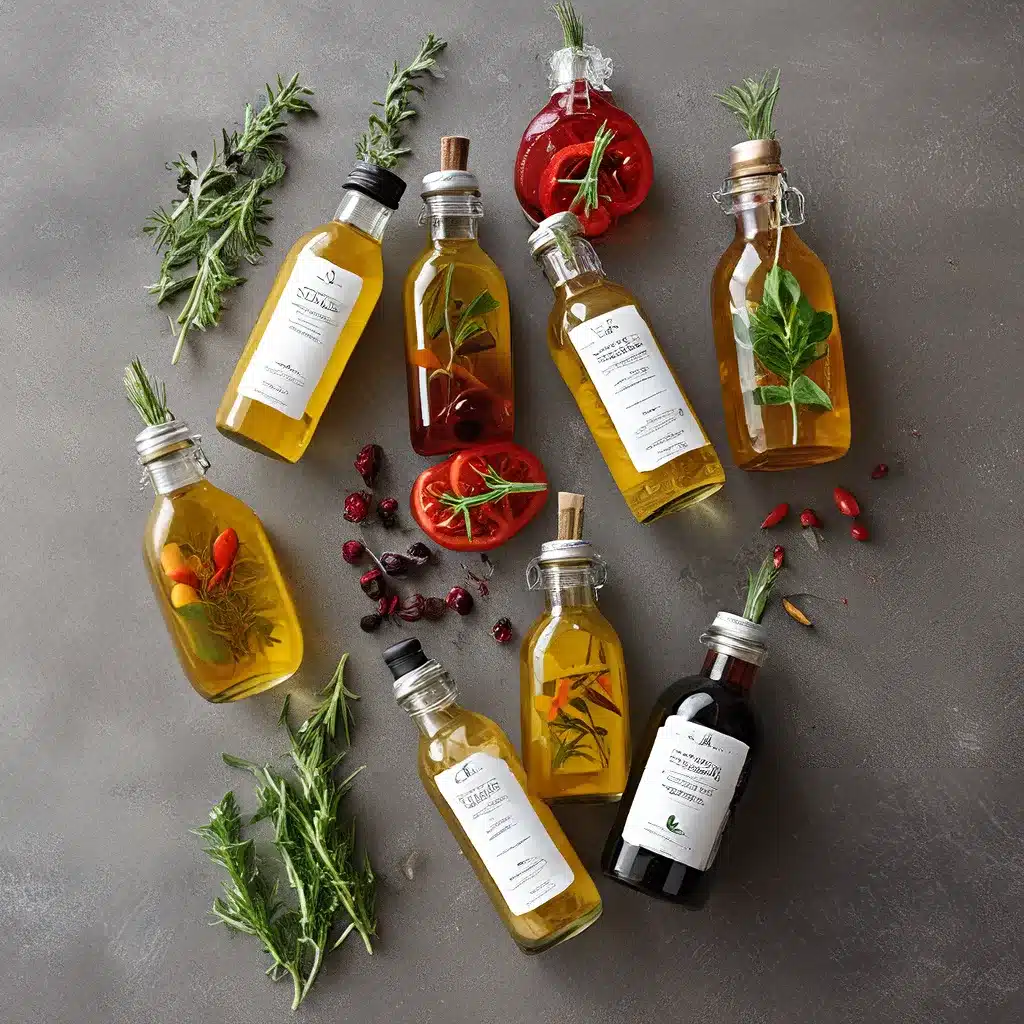 Infused Oils and Vinegars: Customized Condiments