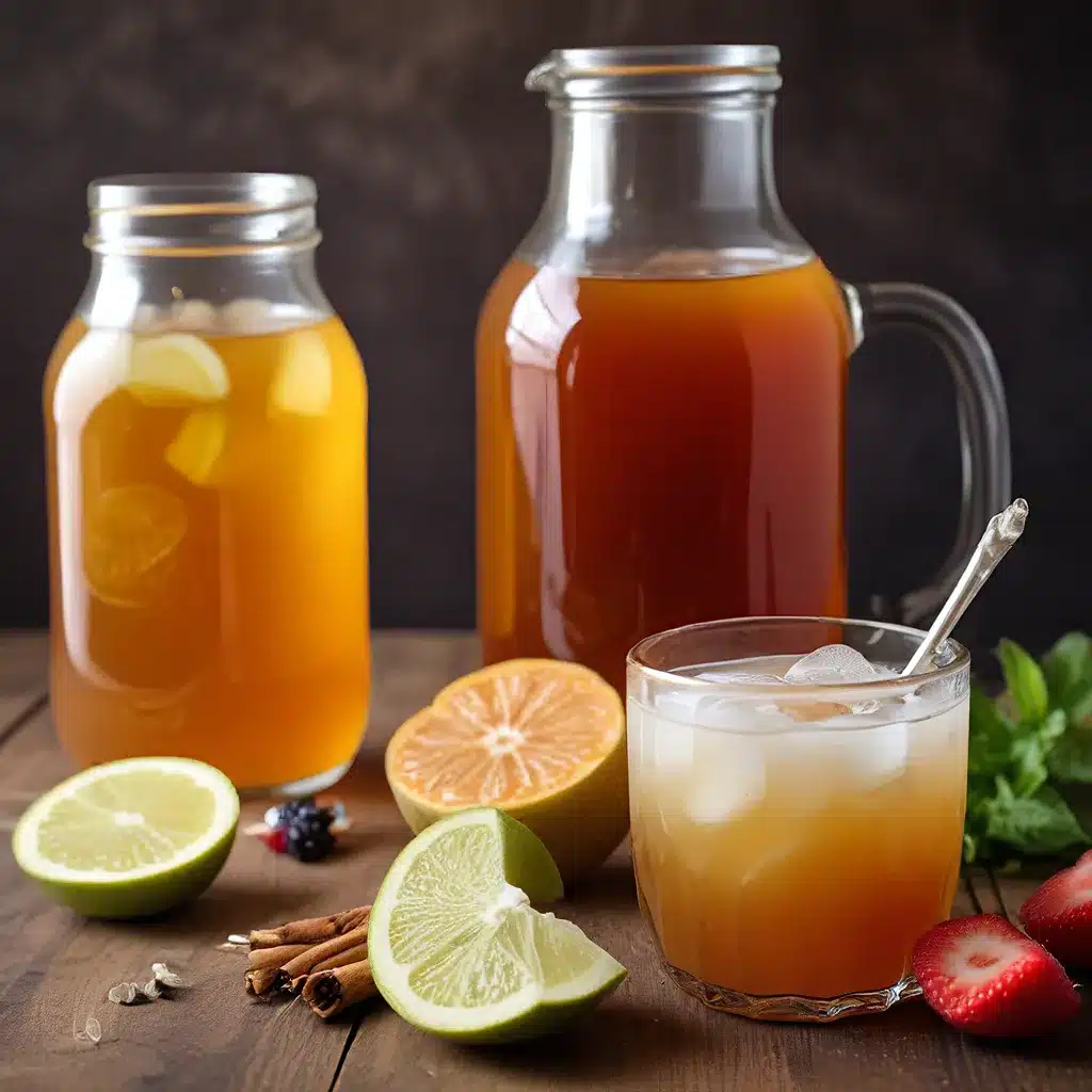 Kombucha Concoctions: Brewing and Flavoring Your Own