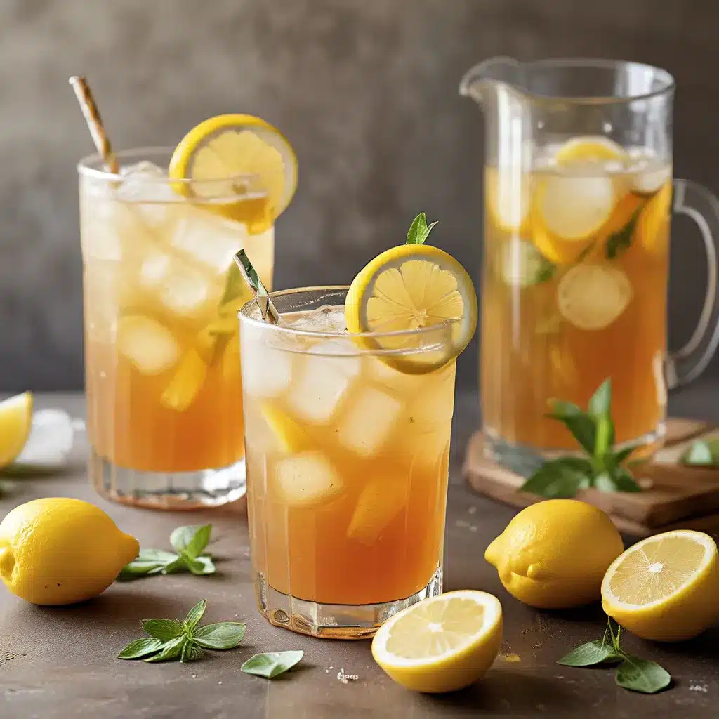 Liquid Sunshine: Refreshing Lemonade and Iced Tea Recipes