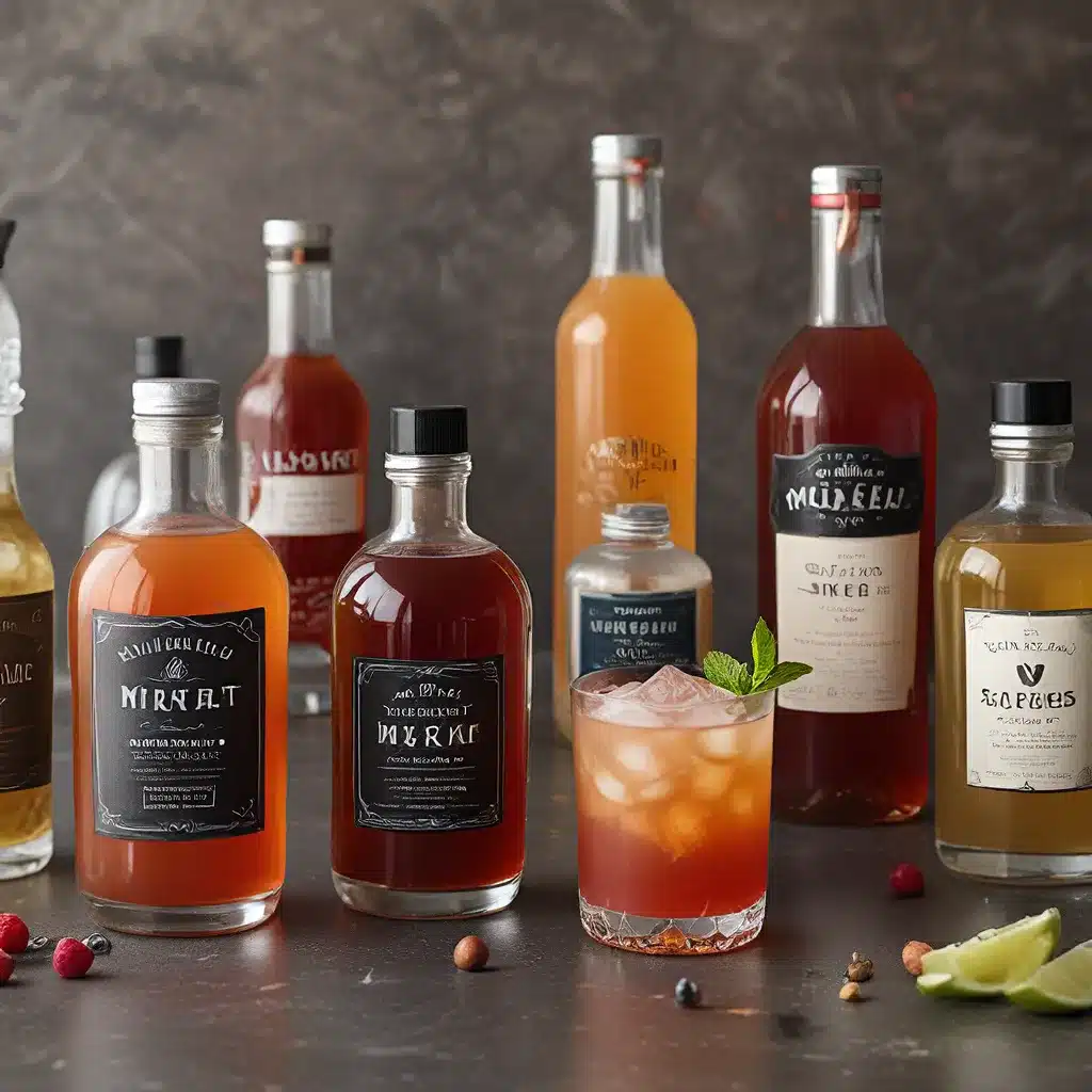 Mixing It Up: Custom Cocktail Mixers and Syrups