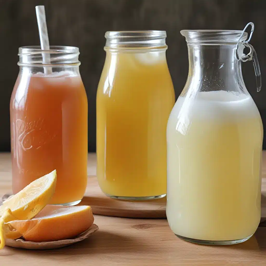 Sipping Sustainably: Homemade Kombucha and Kefir