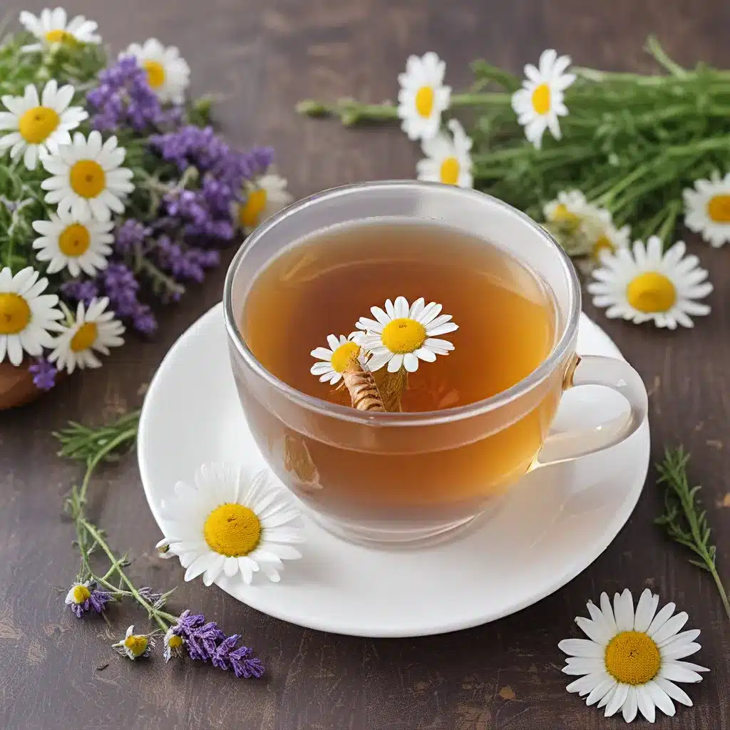 Soothing Lavender Honey Chamomile Tea