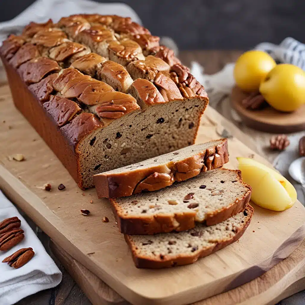 Spiced Pear and Pecan Breakfast Loaf
