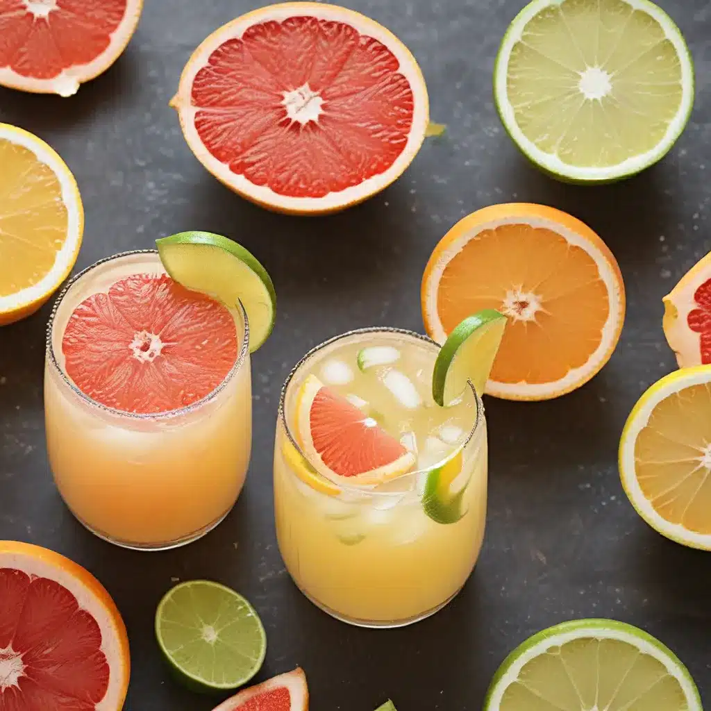 Tart and Tangy: Limeade, Grapefruit, and Citrus Drinks